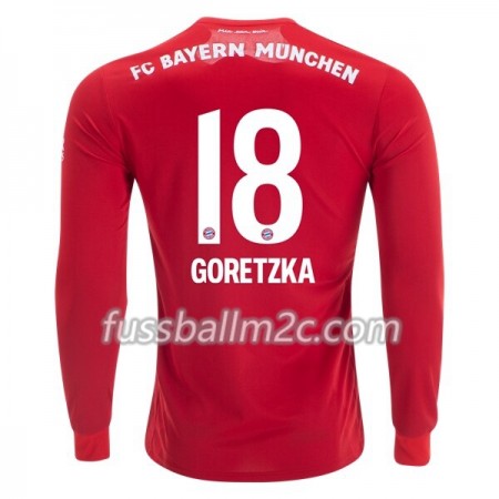 Fußballtrikots FC Bayern München Leon Goretzka 18 Heim Trikotsatz 2019-2020 Langarm Fußballtrikots FC Bayern München Leon Goretzka 18 Heim Trikotsatz 2019-2020 Langarm